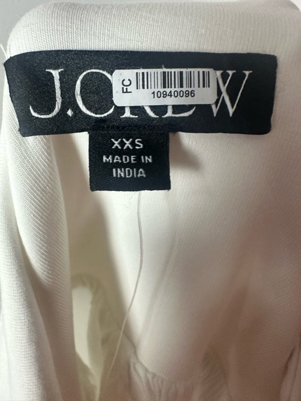 J Crew Maxi Dress XXS White Linen Halter Tie Back Summer Minimalist Coastal - Picture 3 of 9